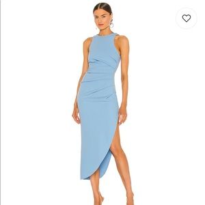 MISHA X Revolve - Ida Dress, Powder Blue
